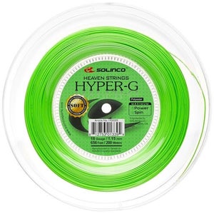 Solinco Hyper g Soft Tennis String Reel  - The Ultimate Spin & Comfort Poly