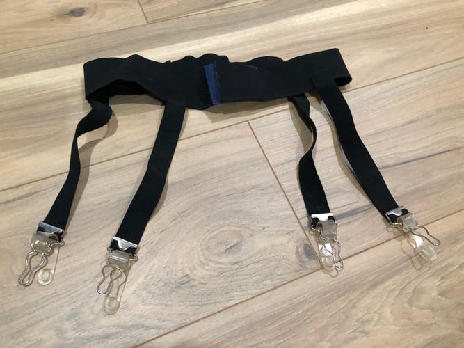 Sr. Black Hockey Garter Belt, A & R (Used)