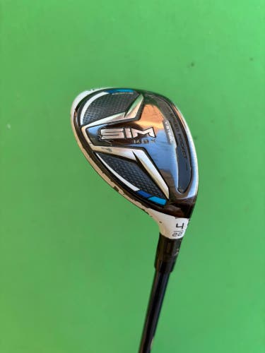 Men's TaylorMade SIM Max 4 Hybrid RH | Fujikara Ventus 6-R Regular Flex Shaft