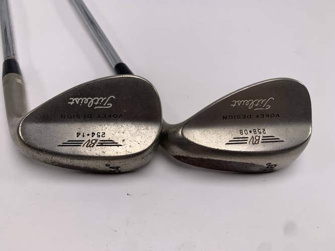 Titleist Vokey Chrome 200 Wedge Set 54* 14 58* 6 DG Wedge Steel Mens RH