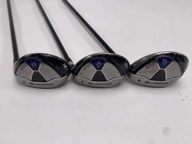 Cobra Fly-Z XL Hybrid Set 4 5 6 22* 25* 28* Fly Z 65g Regular Graphite Mens RH