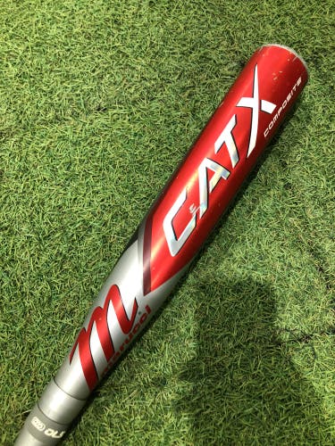 2023 Marucci CAT X Composite Bat BBCOR Certified (-3) Composite 28 oz 31" (Used)
