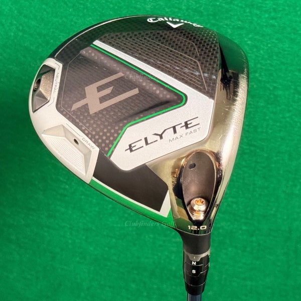 Callaway ELYTE Max Fast 12 Driver Denali Blue 50G 5.0 Graphite Seniors w/HC