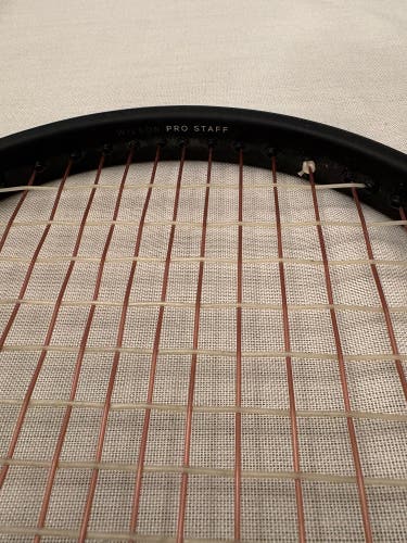 Adult Wilson Pro Staff 97L Tuxedo Tennis Racquet (Used)