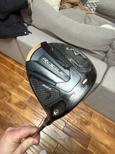 Men's 2022 Callaway Rogue ST Max Right Handed Driver Extra Stiff Flex 9 Loft (Used)