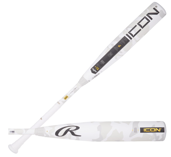 2025 Rawlings Icon Composite USSSA Certified Bat (-10) 18 oz 28" (New)