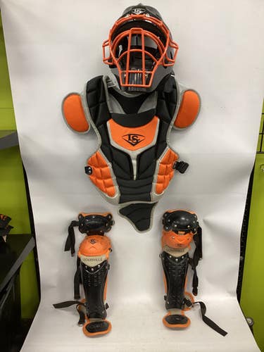 Used Louisville Slugger WTLPGS14-STY Catchers Equipment Other Black/Orange/Grey 11851-S000043370
