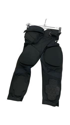Used Under Armour Youth FB Integrated Pants Black Youth 11859-S000028648