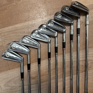 Men's Ben Hogan Apex II Right Handed Iron Set Stiff Flex 9 Pieces Steel Shaft (Used)