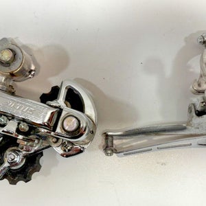 Vintage Shimano Altus Short Cage Rear & Altus LT Front Road Bike Derailleurs