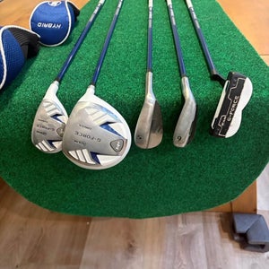 Jr Golf Club Set: Junior RAM Right Handed Clubs (Full Set) Junior 5 Pieces (Used)