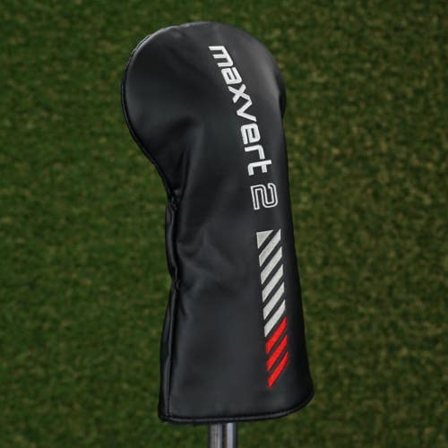 VLS Golf Maxvert 2 Driver Headcover Black / White / Red ~ LOOK!!