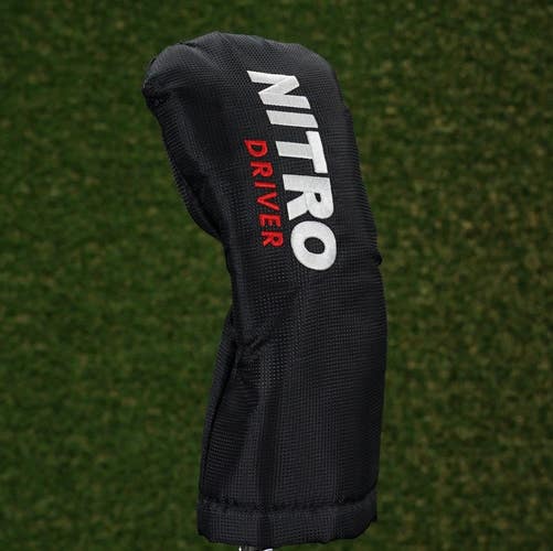 Nitro Driver Headcover Black / White / Red ~ LOOK!!