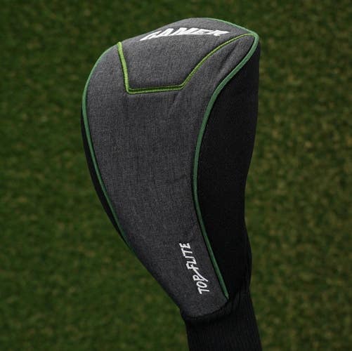 Top Flite Gamer Driver Headcover Sock Gray / Black / Green ~ LOOK!!
