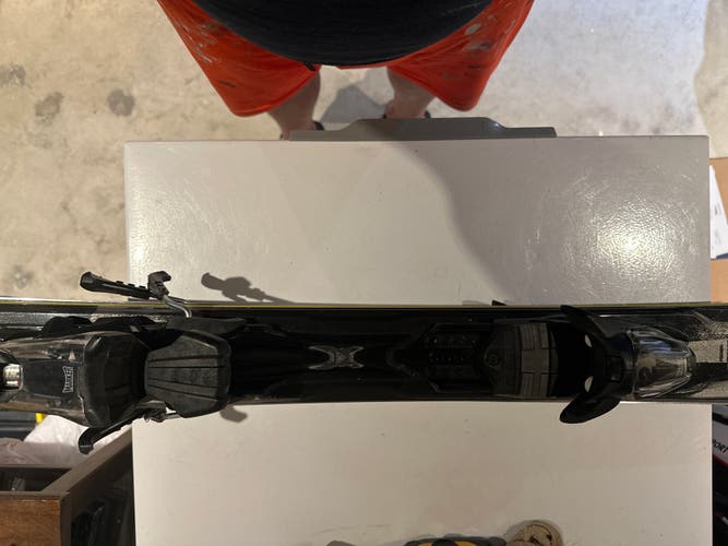 Unisex 2015 K2 AMP 80X 163 cm All Mountain Skis With Bindings (Used)