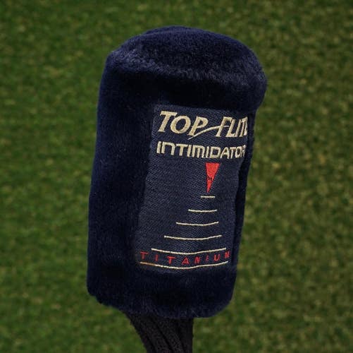 Top Flite Intimidator Titanium Driver Headcover Sock Blue / Black ~ LOOK!!