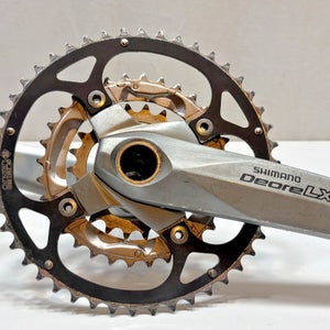 Shimano Deore LX FC-M582 175mm 48/32/22 Hollowtech II Aluminum Triple Crankset