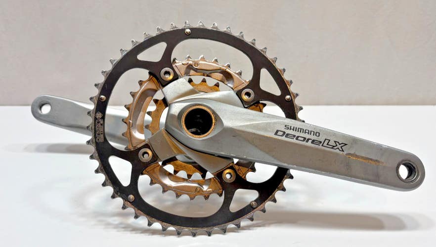 Shimano Deore LX FC-M582 175mm 48/32/22 Hollowtech II Aluminum Triple Crankset