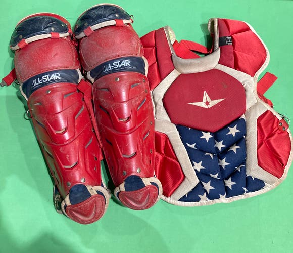 Youth All Star System 7 Catcher's Chest and Leg Guards