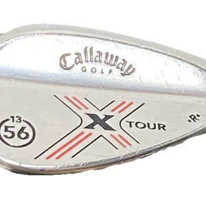Callaway X Tour Forged Sand Wedge 56*13 RH Stiff Steel 35.5" Nice Midsize Grip