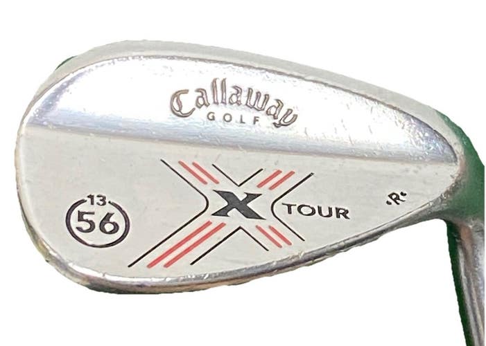 Callaway X Tour Forged Sand Wedge 56*13 RH Stiff Steel 35.5" Nice Midsize Grip