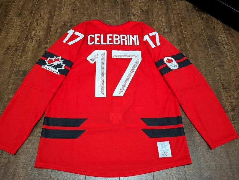 New Bauer Semi-Pro Macklin Celebrini Team Canada Olympics 2026 jersey W Milano Patch like game worn!