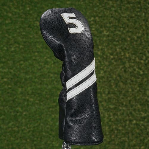 Sunfish Golf 5 Fairway Wood Headcover Black / White