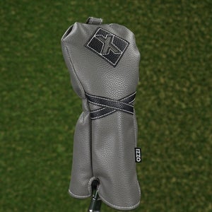 Izzo Golf Fairway Wood Headcover X Gray / Black
