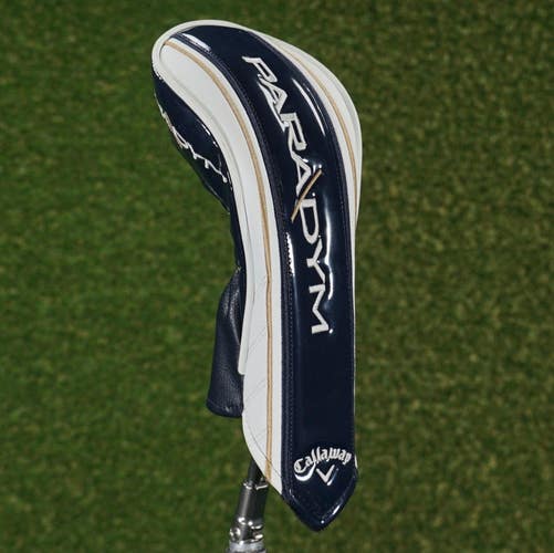 Callaway Paradym Fairway Wood Headcover 3, 4, 5, 7, 9, 11 White Changeable #'s
