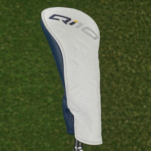 TaylorMade Qi10 Fairway Wood Headcover X, 2, 3, 4, 5, 6, 7, 9 White / Blue