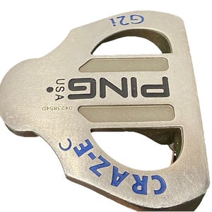 Ping G2i Craz-E C Center Shaft Mallet Putter Black Dot RH Steel 36" Fatso Grip