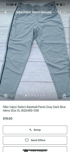 3 pairs men’s baseball pants