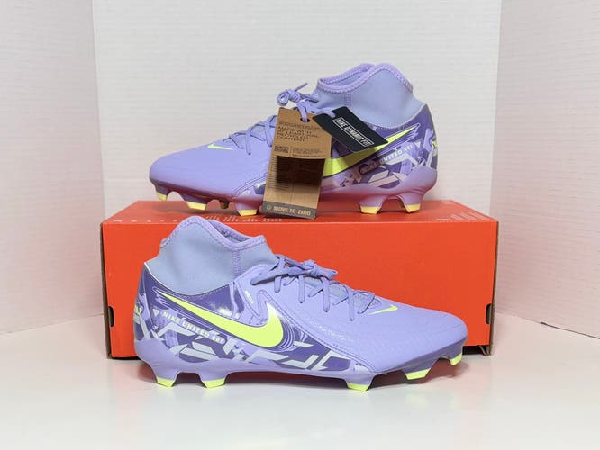 Purple Men's Size M 12.0 Nike United Phantom Luna 2 Academy FG/MG Men’s  Soccer cleats HF1598-500