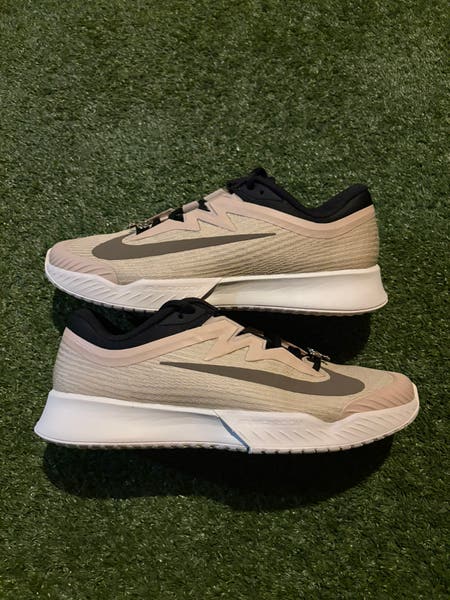 Men\'s Nike Tennis Vapor Pro 3 Heritage \'Desert Khaki/Sea Glass/Medium Olive\' Nike Zoom Vapor Pro 3 PRM M Tennis Shoe - Desert Khaki  main image 3