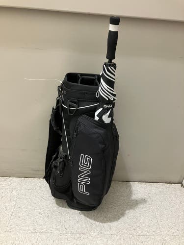 Black Ping Explore Golf Bag (Used)