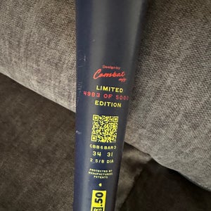 2025 Combat MFG Spec A1 Alloy BBCOR Certified Bat (-3) 31 oz 34" (Used)