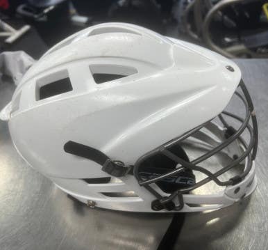 Used Cascade CS Lacrosse Helmet White One Size 11497-S000155736