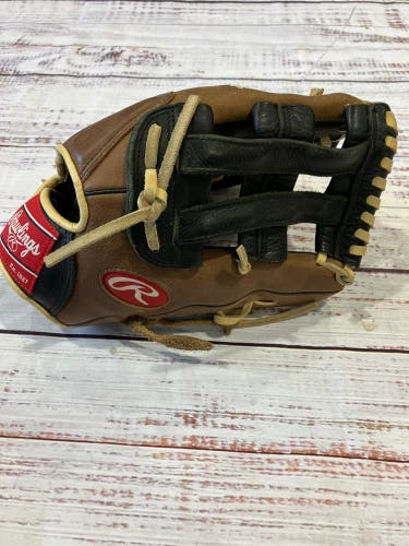 Brown Rawlings Premium Series RH Baseball Glove 12" (Used)