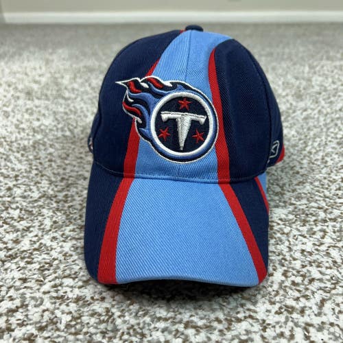 Tennessee Titans Hat Cap Strap Back Mens One Size Blue NFL Football Reebok Sport