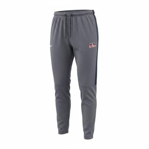 Nike USA Hockey Dri-FIT Training Pants – Men’s Large – Grey Tapered Athletic Pants