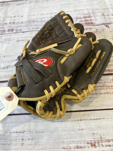 Brown Rawlings Highlight Series RH Baseball Glove 10" (Used)