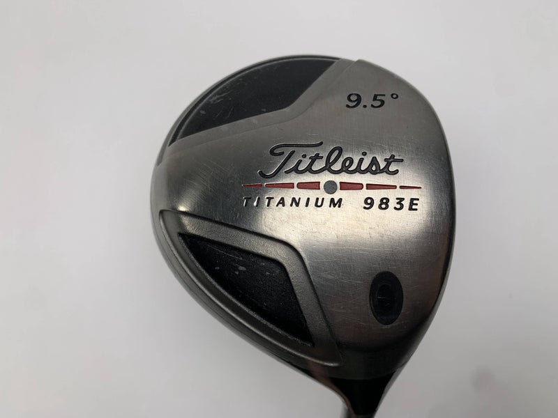 Titleist 983 E Driver 9.5* Fujikura Speeder Stiff Graphite Mens RH