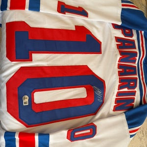 FORMER NEW YORK RANGER #10 ARTEMI PANARIN "BREADMAN" SIGNED JERSEY - BECKETT AUTHENTICATED