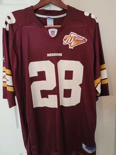 Vintage Darrell Green #28 Washington Redskins (Commanders) 70th Anniversary Throwback Reebok NFL