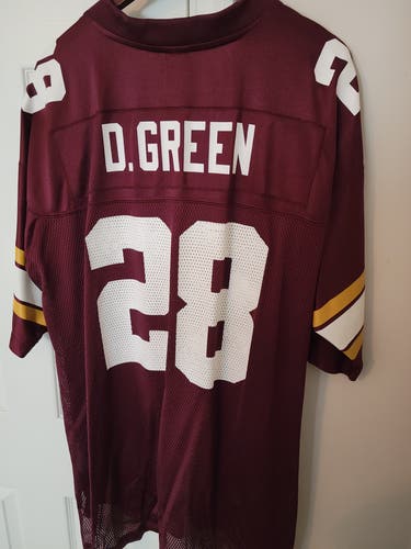 Vintage Darrell Green #28 Washington Redskins (Commanders) 70th Anniversary Throwback Reebok NFL