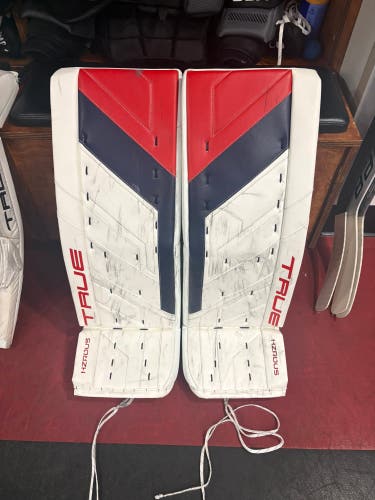 35" True HZRDUS Px4 Goalie Leg Pads Pro Stock (Used)