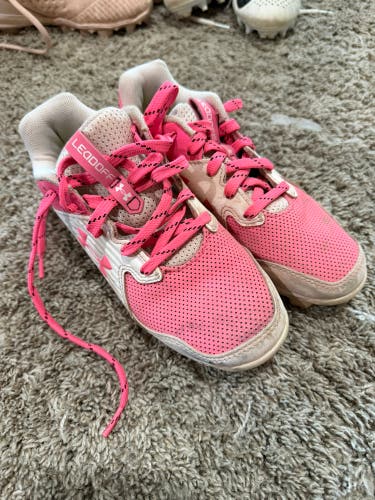 Pink Kid's 2Y (Big Kids / Youth) Under Armour Low Top (Used)