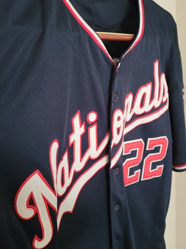 Juan Soto #22 Washington Nationals Majestic Flex Base Jersey, High-End Authentic