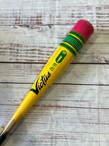 2024 Victus Vibe Alloy Bat USABat Certified (-10) Alloy 19 oz 29" (Used)