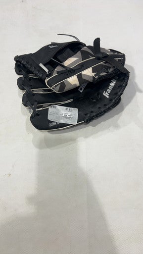 Used Franklin RHT DIGITEK BG 9.5 BB/SB Glove T-ball Black 9 1/2" 11615-S000273403